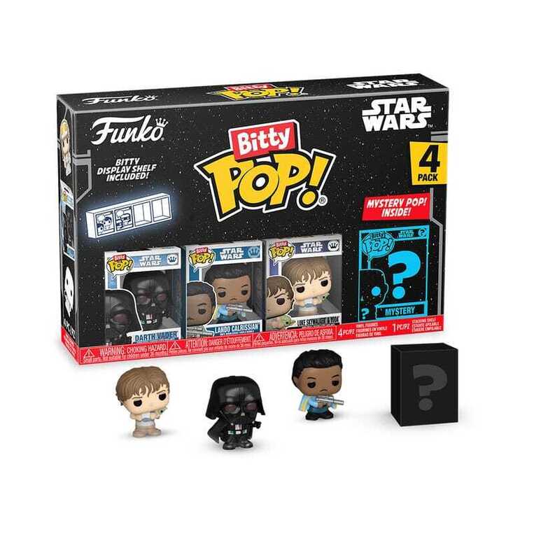 Funko Bitty Pop! 4-Pack Disney: Star Wars – Vader Vinyl Figures