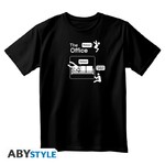 The Office Unisex Black Tshirt  Parkour - ABYTEX831