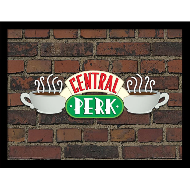 Friends (Central Perk Brick) Wooden 30 x 40cm - FP12624P