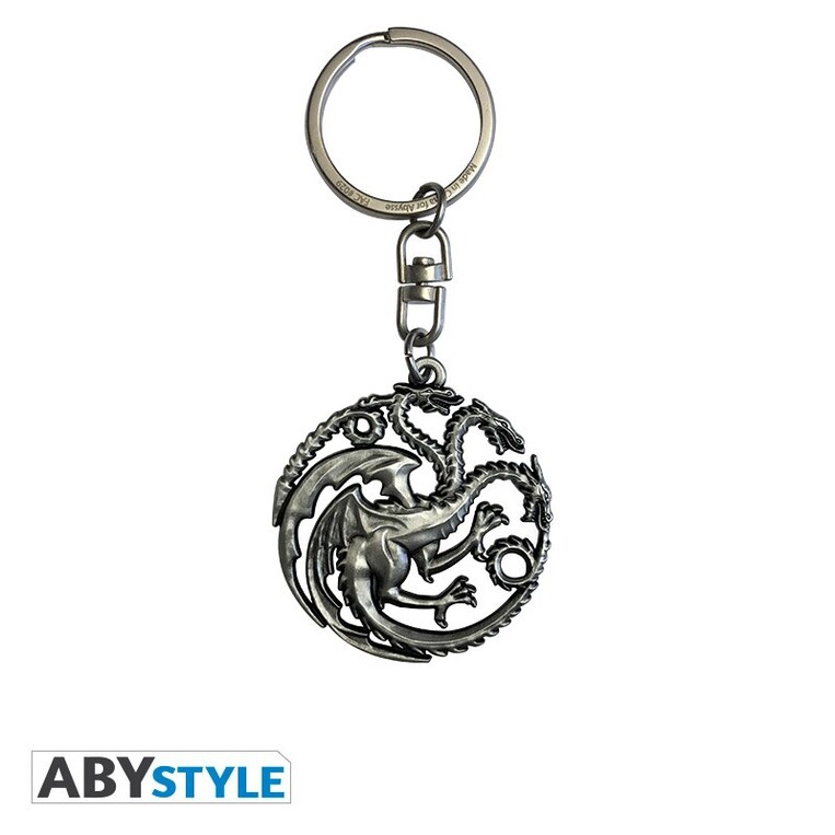 Game Of Thrones - Keychain 3d "Targaryen" - ABYKEY242