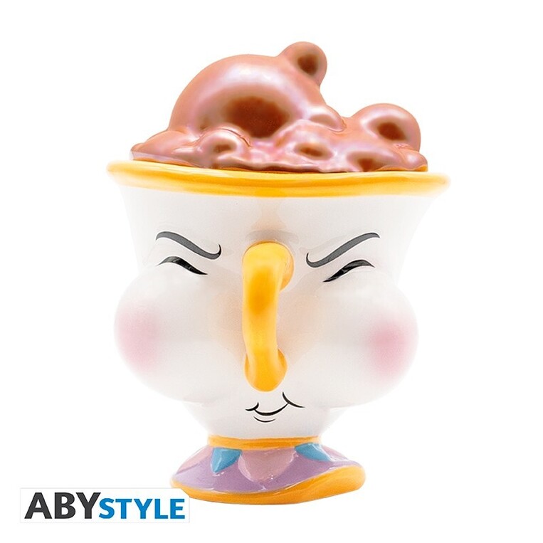 Disney Mug 3d The Beauty & The Beast Chip With Bubbles - ABYMUGA216