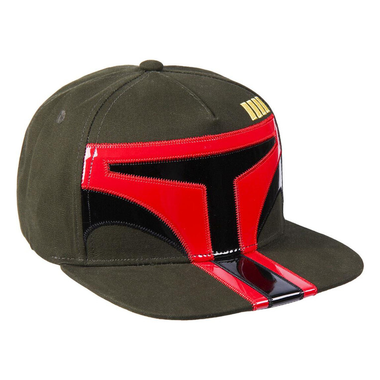 Star Wars Boba Fett Flat Peak Cap Olive - CRD2200008995