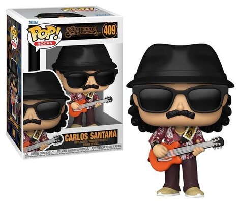 Funko Pop! Rocks: Santana - Carlos Santana #409  Vinyl Figure