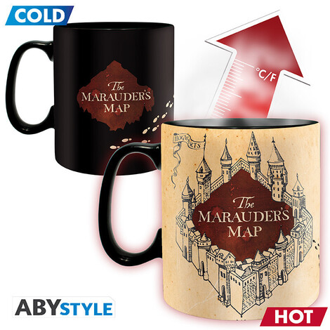 Harry Potter Mug Heat Change 460ml Marauder - ABYMUGA496