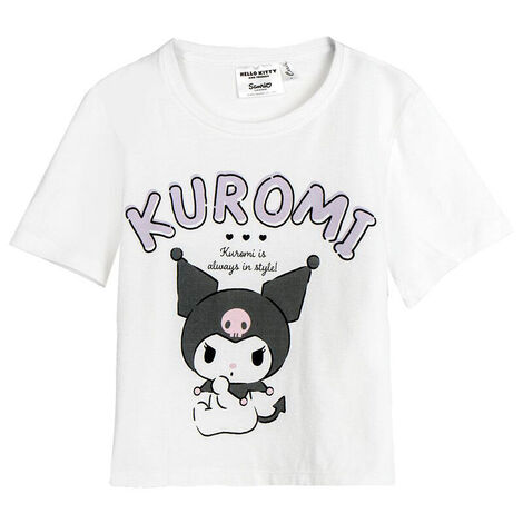 Hello Kitty Kuromi Crop T-shirt - CRD2900002844