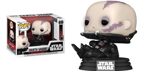 Funko POP! Star Wars: Return of the Jedi - Darth Vader (Unmasked) #610 Figure