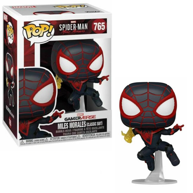 Funko POP! Marvel Gamerverse - Miles Morales (Classic Suit) Figure #765