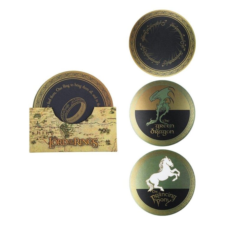 The Lord of the Rings Set of 4 coasters - CR4150