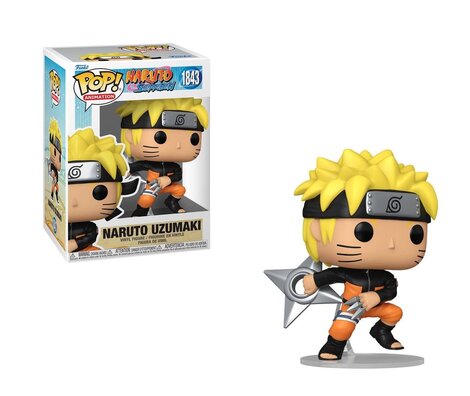 Funko POP! Naruto Shippuden - Naruto Uzumaki with Shuriken Figure #1843