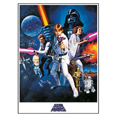 Star Wars Episode IV A New Hope Canvas Print 60 x 80cm - DC90729