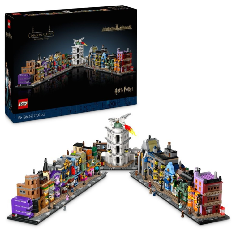 LEGO Harry Potter Diagon Alley Wizarding Shops - 76444