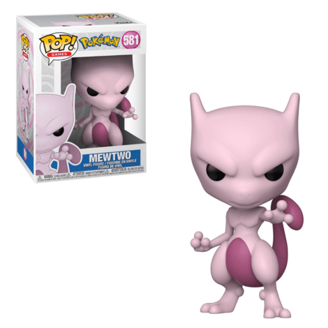 Funko Pop! Games: Pokémon - Mewtwo, Vinyl Figure #581 (Exclusive)