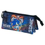 Sonic The Hedgehog Checkpoint Triple Pencil Case - KMN05425