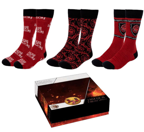 House of Dragon 3 socks pack - CRD2900001892
