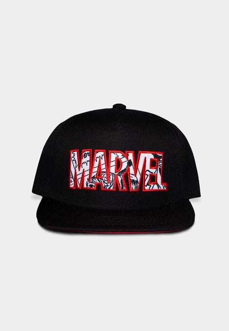 Marvel Snapback Cap Classic Comic Logo (black) - SB422475MVL