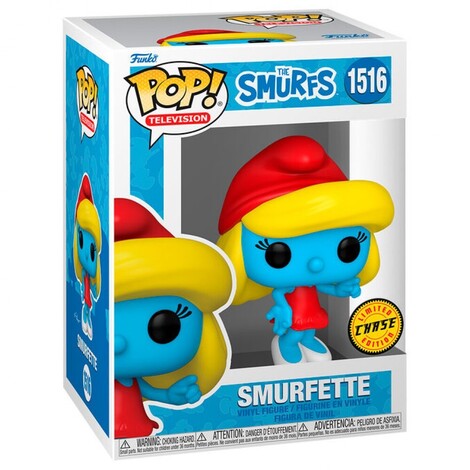 Funko POP! TV The Smurfs - Smurfette #1516 Vinyl Chase Figure