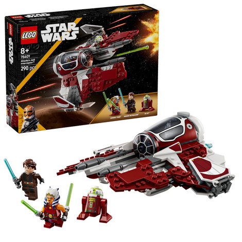 LEGO Star Wars Ahsokas's Jedi Interceptor - 75401