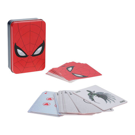 Marvel Spider-Man Playing Cards In Metal Box - PP8010SPM