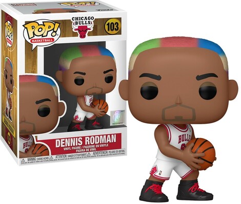 Funko POP! NBA: Legends - Dennis Rodman​​ Bulls Home Vinyl Figure #103