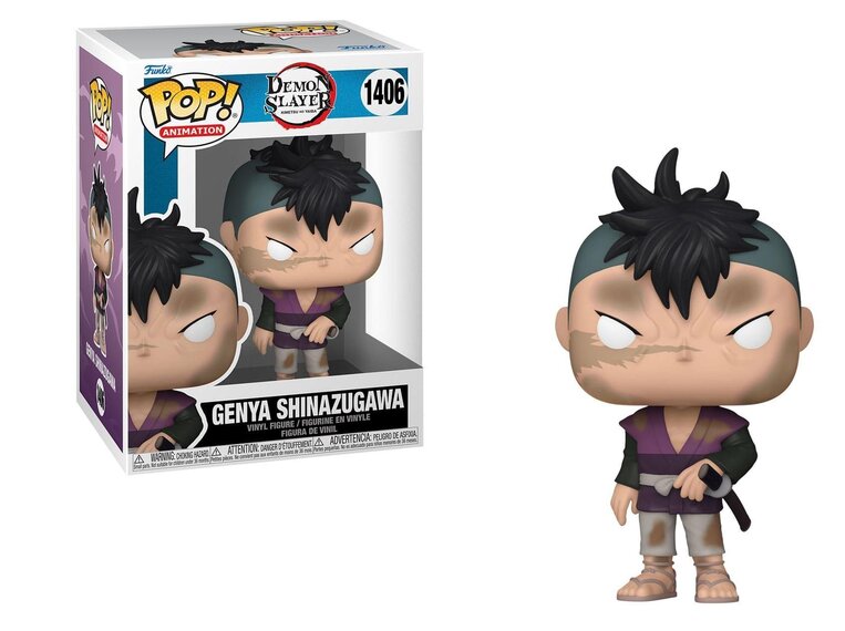 Funko POP! Demon Slayer: Kimetsu no Yaiba - Genya Shinazugawa #1406 Figure