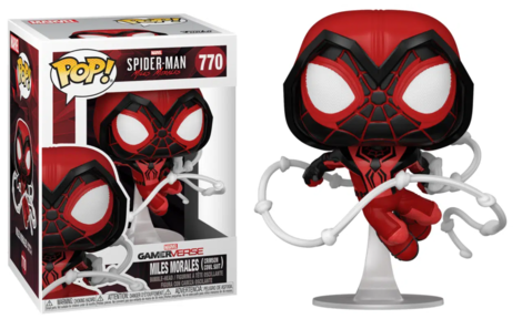 Funko POP! Marvel: Spider-man - Miles Morales (Crimson Cowl Suit) #770