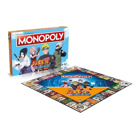 Monopoly Naruto Shippuden Edition Board Game - WM00167-EN1-6