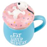 Snoopy Eat Sleep Repeat 3D mug 500ml - NR240420