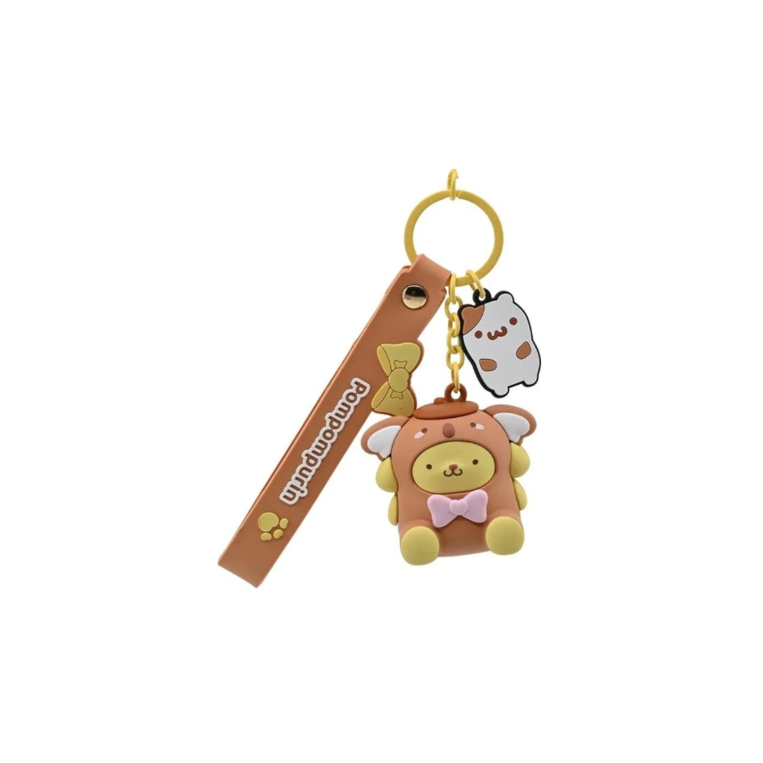 Hello Kitty and Friends – Keychain with Hand Strap Pompompurin - YUME11545