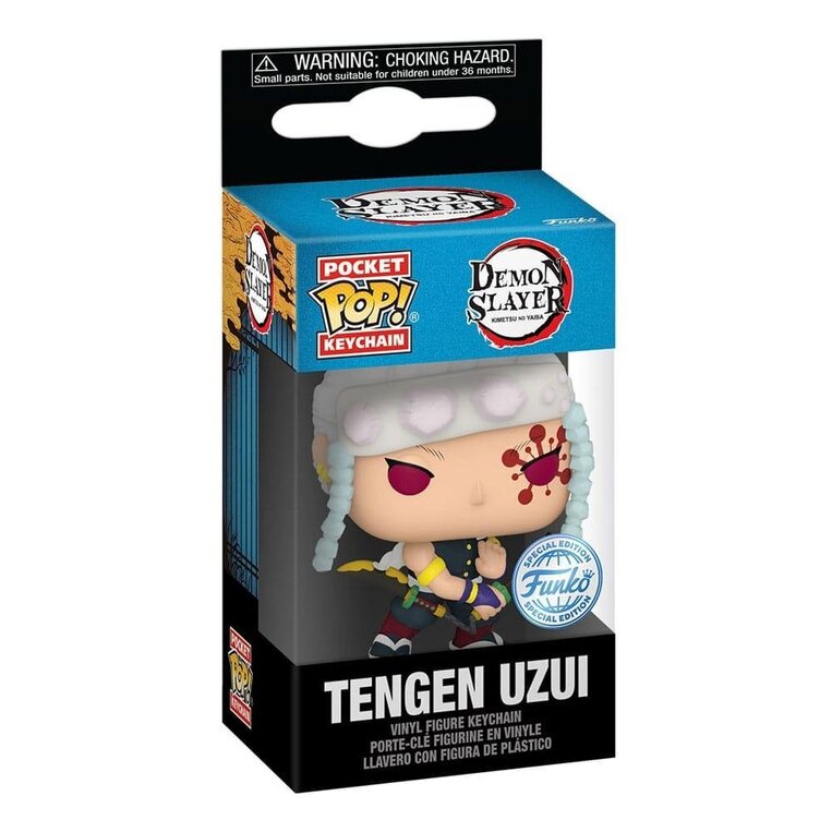 Funko Pocket POP! Keychain Demon Slayer: Kimetsu no Yaiba - Tengen Uzui Figure (Exclusive)