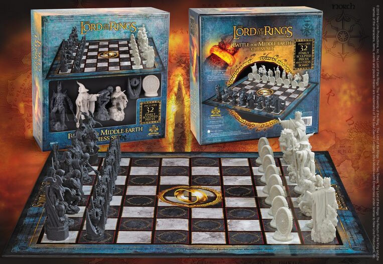 Lord Of The Rings - Battle For Middle Earth Chess Set - NN2174