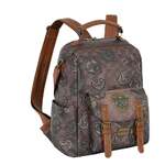 Harry Potter - Hogwarts Houses - Epic BackPack (brown) - KMN04822